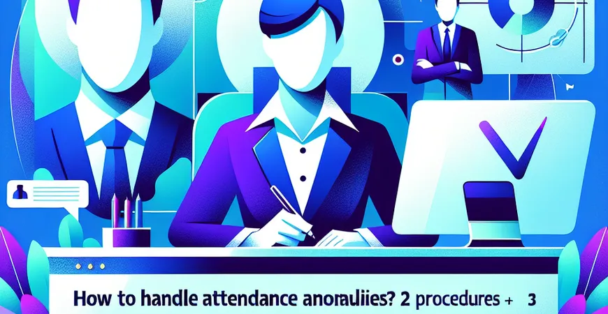 考勤异常怎么处理？2 套流程 + 3 个管理技巧